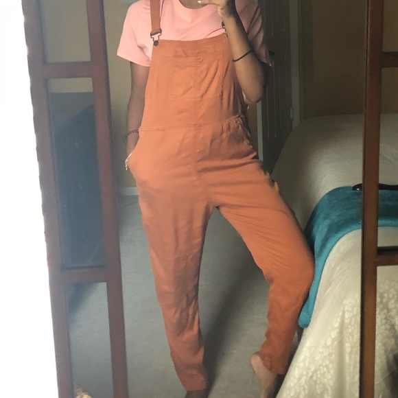 BDG orange overalls - Picture 3 of 5